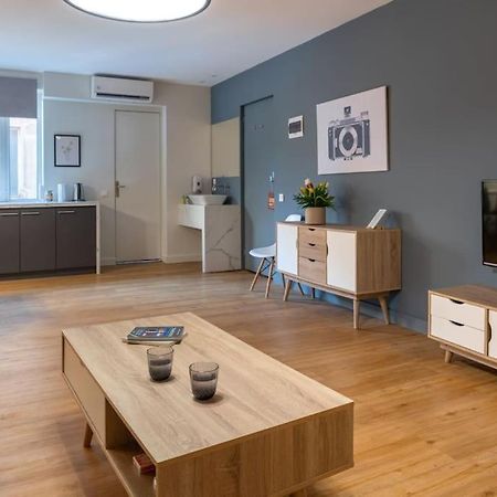 Central, Spacious Studio 5 Min Walk To Acropolis Athene Buitenkant foto