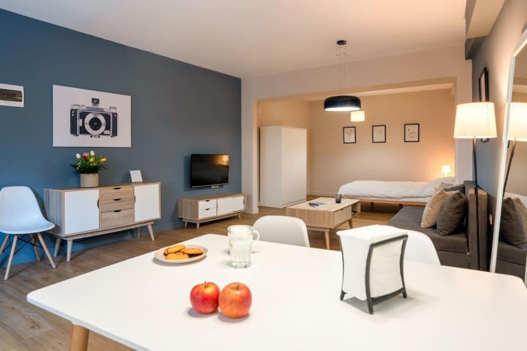 Central, Spacious Studio 5 Min Walk To Acropolis Athene Buitenkant foto